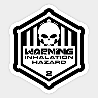 Warning: Inhalation Hazard Sticker